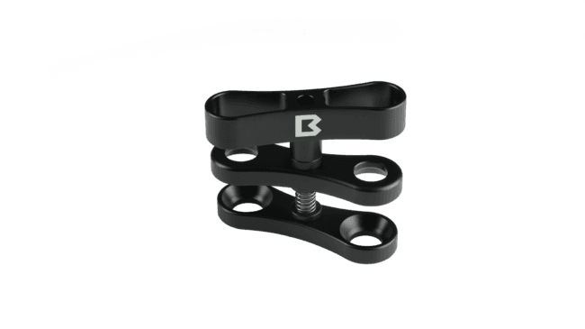 Long Double Clip per sfera 2,5 cm immagine 1
