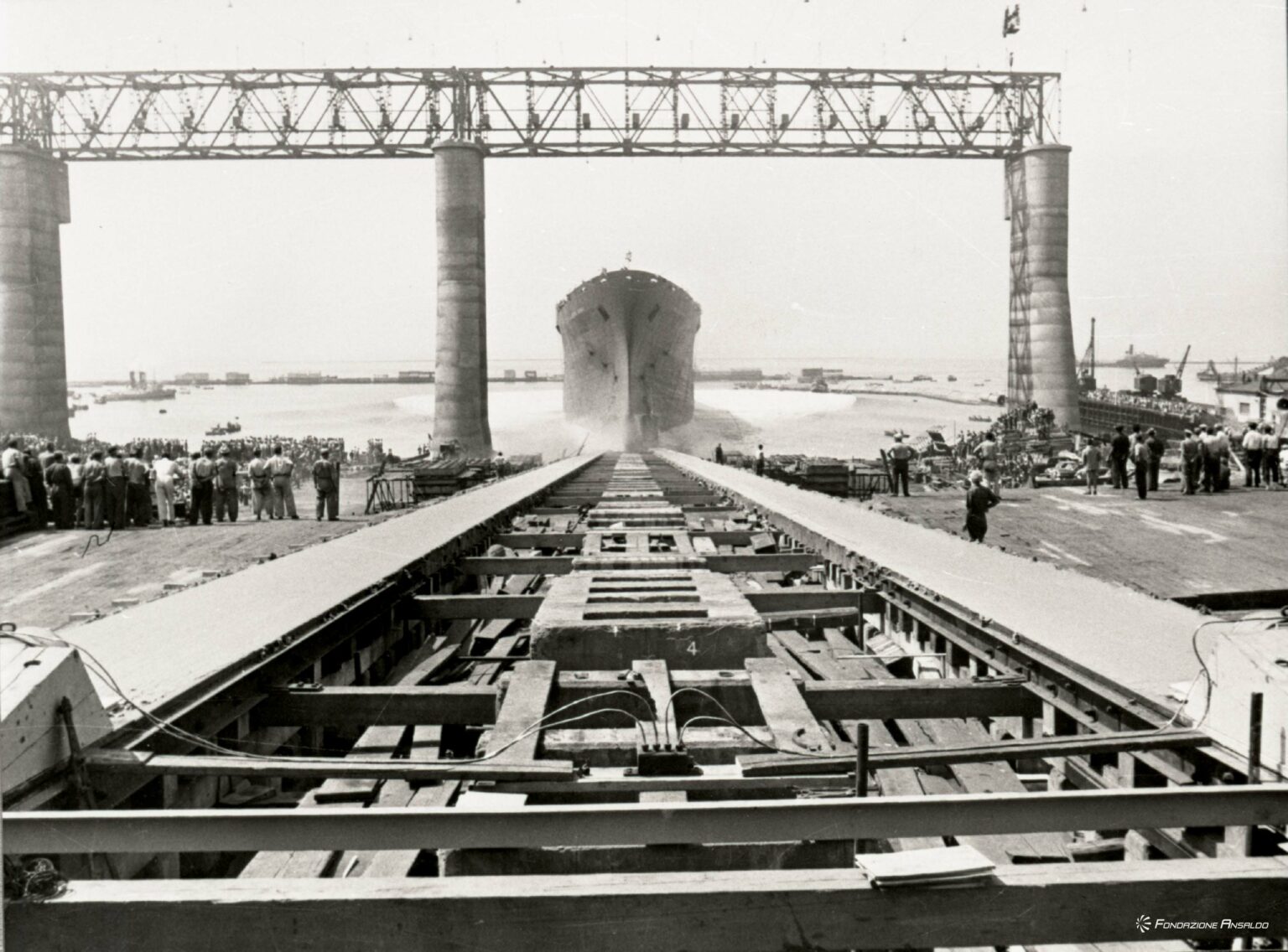 Andrea Doria, immagine storica Ansaldo