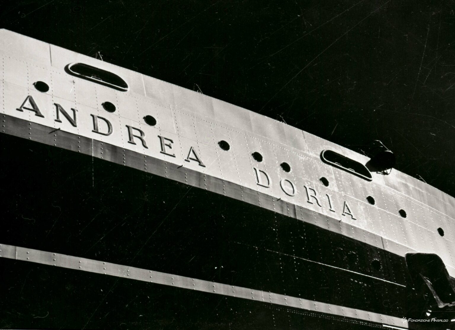 Andrea Doria, dettaglio storico Ansaldo
