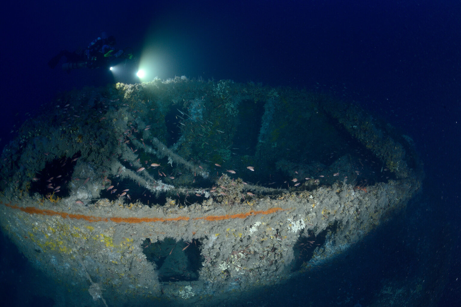 Relitto della nave Melo